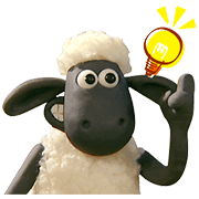 Shaun the Sheep Animated Stickers Shaun the Sheep Animated Stickers Sticker for LINE & WhatsApp | ZIP: GIF & PNG