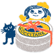 Shea Butter-Chan Shea Butter-Chan Sticker for LINE & WhatsApp | ZIP: GIF & PNG