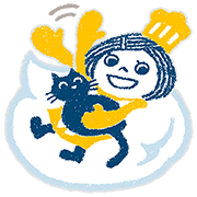 Shea Butter-Chan: Whipped Shea Version Sticker for LINE & WhatsApp | ZIP: GIF & PNG