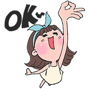 Toki Choi's Happy Life! Toki Choi's Happy Life! Sticker for LINE & WhatsApp | ZIP: GIF & PNG