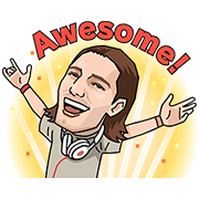 Alesso Audio Stickers Sticker for LINE & WhatsApp | ZIP: GIF & PNG