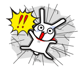 Beauty Rabbit MOCHIMI! Sticker for LINE & WhatsApp | ZIP: GIF & PNG