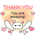 Big Hero 6 Message Stickers