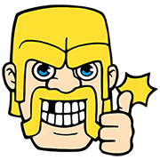 Clash of Clans Clash of Clans Sticker for LINE & WhatsApp | ZIP: GIF & PNG