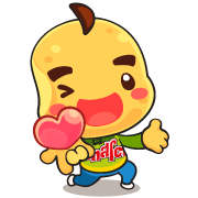 Coolest Buddies "Khun Reab & Khun Hyak" Coolest Buddies "Khun Reab & Khun Hyak" Sticker for LINE & WhatsApp | ZIP: GIF & PNG