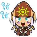 Dragonica Mobile Sticker for LINE & WhatsApp | ZIP: GIF & PNG