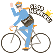 FAMILY FOR GOOD MORNINGS FAMILY FOR GOOD MORNINGS Sticker for LINE & WhatsApp | ZIP: GIF & PNG