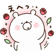 Girly Bear × L'OCCITANE JAPON Girly Bear × L'OCCITANE JAPON Sticker for LINE & WhatsApp | ZIP: GIF & PNG