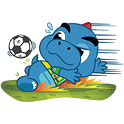 Godji Soccer Fever Godji Soccer Fever Sticker for LINE & WhatsApp | ZIP: GIF & PNG