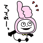 Gokigen Panda×ETVOS Sticker for LINE & WhatsApp | ZIP: GIF & PNG