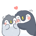 Hoshio and Little Penguin Sticker for LINE & WhatsApp | ZIP: GIF & PNG