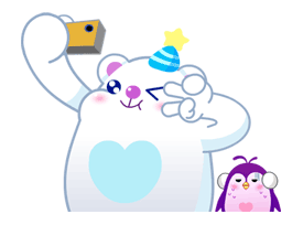 LINE IceQpick LINE IceQpick Sticker for LINE & WhatsApp | ZIP: GIF & PNG