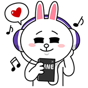LINE MUSIC Special Sticker for LINE & WhatsApp | ZIP: GIF & PNG