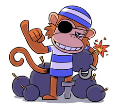 LINE PALADOG LINE PALADOG Sticker for LINE & WhatsApp | ZIP: GIF & PNG