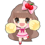 LINE PLAY Cherry's Sweet Day Sticker for LINE & WhatsApp | ZIP: GIF & PNG