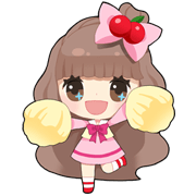 LINE PLAY Cherry's Sweet Day LINE PLAY Cherry's Sweet Day Sticker for LINE & WhatsApp | ZIP: GIF & PNG