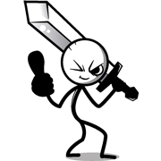 LINE cartoon wars LINE cartoon wars Sticker for LINE & WhatsApp | ZIP: GIF & PNG