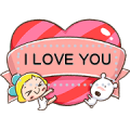 Lemon & Sugar Heartfelt Message Sticker Sticker for LINE & WhatsApp | ZIP: GIF & PNG