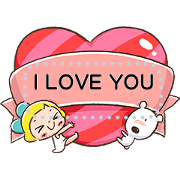 Lemon & Sugar Heartfelt Message Sticker Lemon & Sugar Heartfelt Message Sticker Sticker for LINE & WhatsApp | ZIP: GIF & PNG