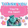 Monsters, Inc. Message Stickers