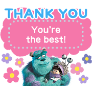 Monsters, Inc. Message Stickers Sticker for LINE & WhatsApp | ZIP: GIF & PNG