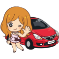 Nissan Innovation Sticker for LINE & WhatsApp | ZIP: GIF & PNG