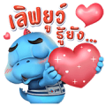 PTT GODJI Sticker for LINE & WhatsApp | ZIP: GIF & PNG