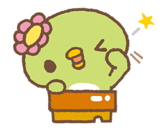 Sabokappa Sabokappa Sticker for LINE & WhatsApp | ZIP: GIF & PNG