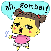Si Onjal: The Street Doll Sticker for LINE & WhatsApp | ZIP: GIF & PNG