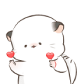 Simao and Bamao 7: Heartfelt Sticker for LINE & WhatsApp | ZIP: GIF & PNG