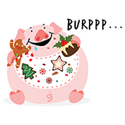 Singaporeans Christmas Edition Sticker for LINE & WhatsApp | ZIP: GIF & PNG