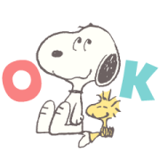 Snoopy: Peanuts (80's) Sticker for LINE & WhatsApp | ZIP: GIF & PNG