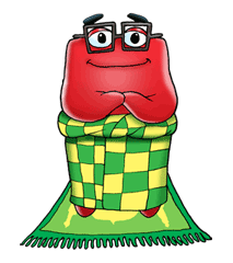 Telkomsel Blob & MyAppsMall Sticker for LINE & WhatsApp | ZIP: GIF & PNG