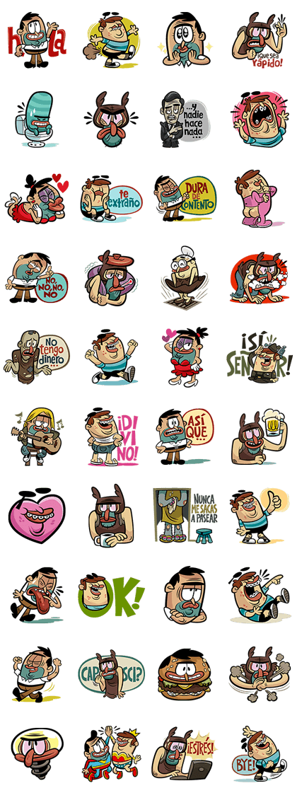 The Keloides Line Sticker GIF & PNG Pack: Animated & Transparent No Background | WhatsApp Sticker