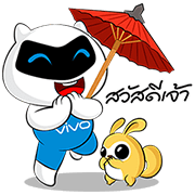 vivo and Voonvai Sticker for LINE & WhatsApp | ZIP: GIF & PNG