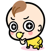 Alice Baby Alice Baby Sticker for LINE & WhatsApp | ZIP: GIF & PNG
