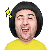 Aliresaa: Today's Mood Aliresaa: Today's Mood Sticker for LINE & WhatsApp | ZIP: GIF & PNG