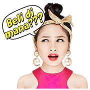 Andien The Fashion Diva Andien The Fashion Diva Sticker for LINE & WhatsApp | ZIP: GIF & PNG
