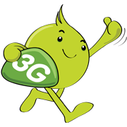 Aunjai 3G 2100 Aunjai 3G 2100 Sticker for LINE & WhatsApp | ZIP: GIF & PNG