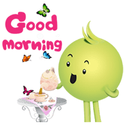 Aunjai's Joyful Day Aunjai's Joyful Day Sticker for LINE & WhatsApp | ZIP: GIF & PNG