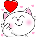 Cool Happy Cats:At Your Side (Big+Sound) Sticker for LINE & WhatsApp | ZIP: GIF & PNG