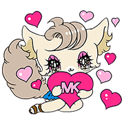 DJ Michelle the Cat DJ Michelle the Cat Sticker for LINE & WhatsApp | ZIP: GIF & PNG