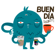 Dizzy Bitnik Sticker for LINE & WhatsApp | ZIP: GIF & PNG
