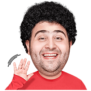Here comes the REAL Aliresaa! Here comes the REAL Aliresaa! Sticker for LINE & WhatsApp | ZIP: GIF & PNG