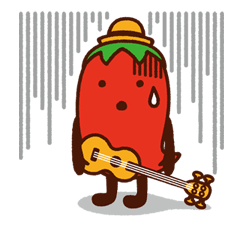 Hot Pepper Gourmet Peparo Hot Pepper Gourmet Peparo Sticker for LINE & WhatsApp | ZIP: GIF & PNG