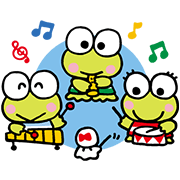 KEROKEROKEROPPI (Friends) Sticker for LINE & WhatsApp | ZIP: GIF & PNG
