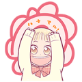 KOIHA OMOEBA OMOWARURU Sticker for LINE & WhatsApp | ZIP: GIF & PNG
