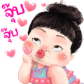 Kanoon Sweety Sticker for LINE & WhatsApp | ZIP: GIF & PNG