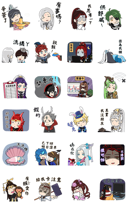 KimKon Heroes 3: Talking Stickers Line Sticker GIF & PNG Pack: Animated & Transparent No Background | WhatsApp Sticker