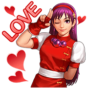 LINE KOF98 ULTIMATE MATCH ONLINE Sticker for LINE & WhatsApp | ZIP: GIF & PNG
